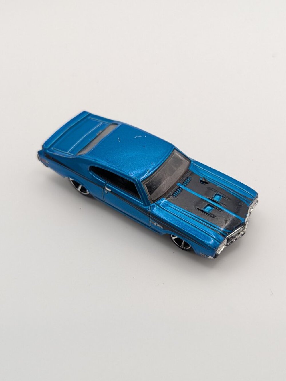Hot Wheels '70 Buick GSX Blue Loose 1/64 Scale